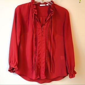 Long sleeved New York and Company top